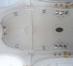 Blick auf das Gewölbe des Chores