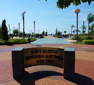 Park pred hotelom kahya