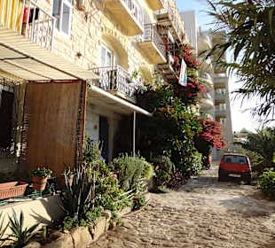 Gegen Ende der Bucht - nahe dem Hotel Cavalieri