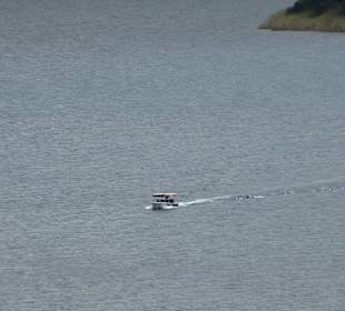 Boot fahren kann man auch