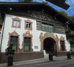 Unterwegs in Ortsteil Partenkirchen