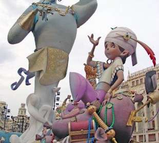 Fin de semana en fallas de valencia