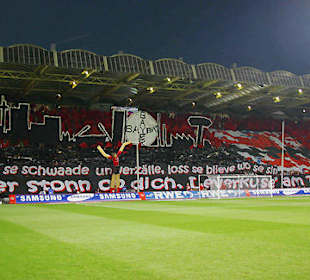 Koreografie beim Spiel gegen den 1.FC Köln
