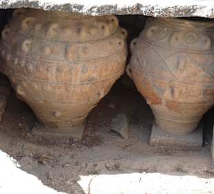 Ausflug Festos, Pithoi
