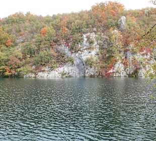 Bei den Plitvicer Seen