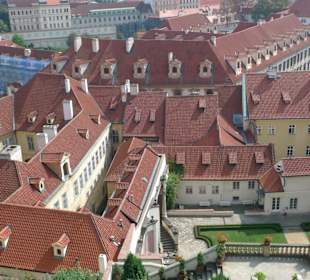 Черепичные крыши Праги