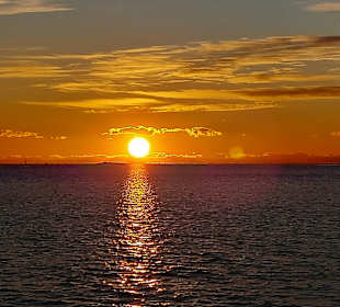 Sonnenuntergang Ria Formosa Bootstour