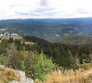 Panorama vom großen Arber