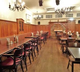 Blick in die Gasträume des "Stiefels"