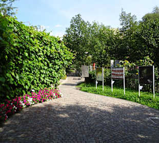 Eindrücke vom Rundgang durch die Gärten