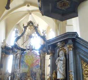 In der katholischen Kirche von Gerolzhofen