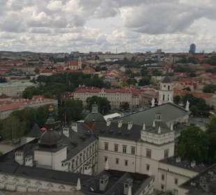 Blick auf die Stadt vom Gedminas-Turm