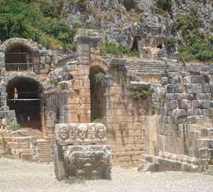 Demre - Amphitheater Eingang