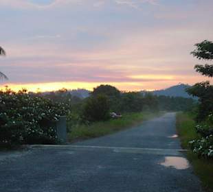 Abendstimmung am Rande des Nationalparks