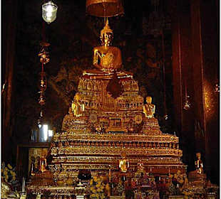 Wat Pho-Tempel-Meditierender Buddha