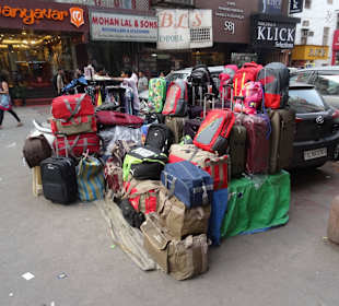 Auf dem Markt unterwegs