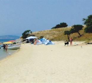 Strand unbewohnte Insel