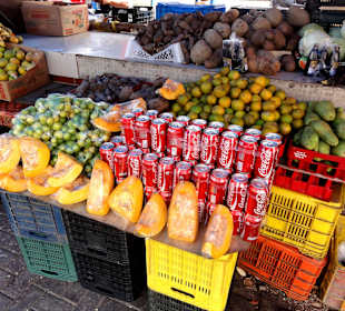 Spaziergang über den Floating Market