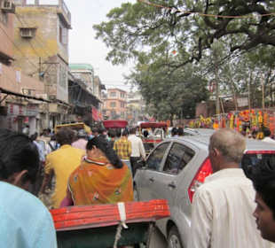 Rikschafahrt Old Delhi