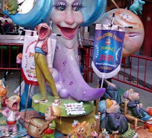 Fin de semana en fallas de valencia