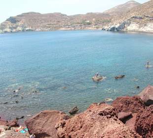 Spiaggia rossa