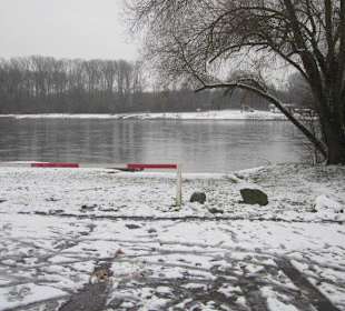 Am Rhein im Winter