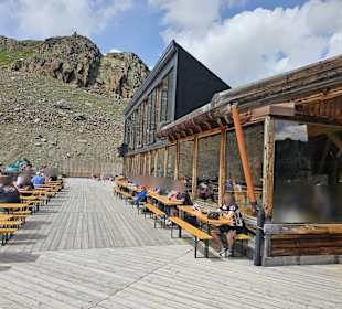 Gletscherrestaurant Terrasse