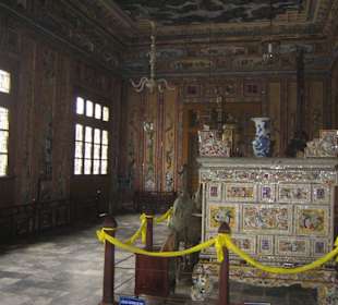 Der Vorraum des Mausoleums.