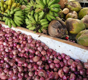 Rundgang über den Petit Marché von Saint-Denis