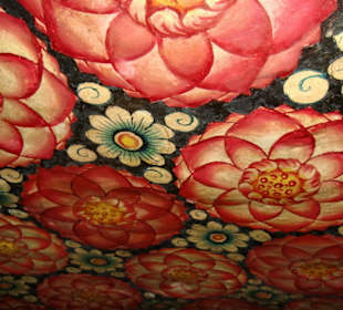 In einer Höhle - Deckenmalerei