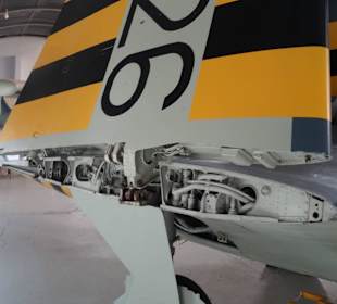 Blick in die Tragfläche