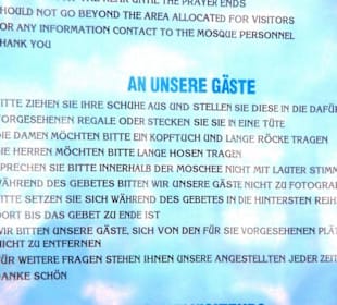 Die Moschee mit Rückfahrt Manavgat