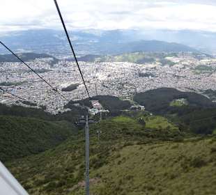 Blick auf Quito