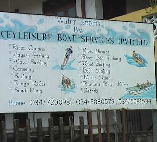 Wassersport möglichkeiten