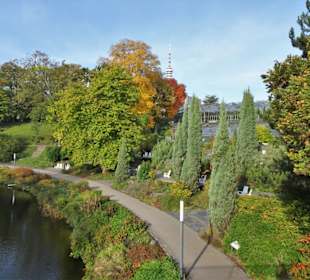 Rundgang durch das Gelände von Planten un Blomen