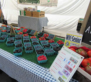 Auf dem Pike Market unterwegs