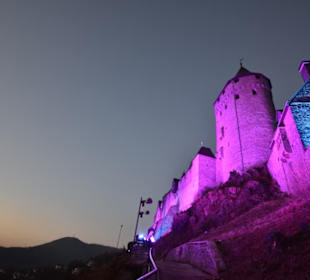 Burg Altena - Sonnenuntergangsstimmung