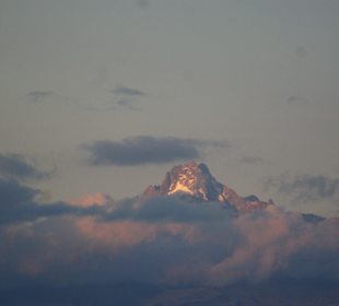 Mt.- Kenia am Abend