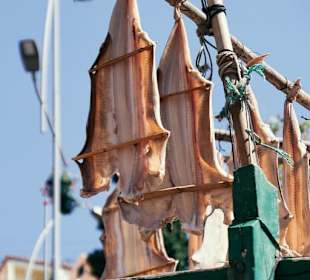 Fische zum trocknen