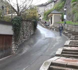 Fußweg zum Kapuzinerkloster