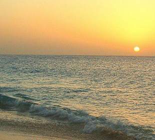 Wenn die Sonne im Meer versinkt!