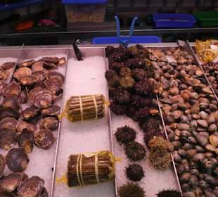 Unterwegs auf dem schönen Markt von Santa Cruz