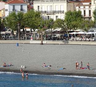 Der Strand von Banyuls-sur-Mer
