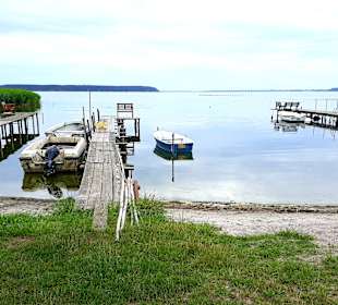 Blick auf die Gnitz vom Hafen Neeberg aus
