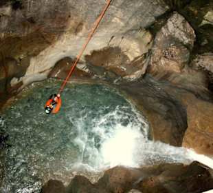 Canyoning als Abenteuer