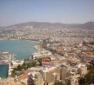 Widok na miasto ze wzgórza Ataturka