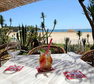 Sangria mit Weißwein und toller Aussicht 