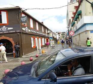 Mit der Kutsche durch Fort de France