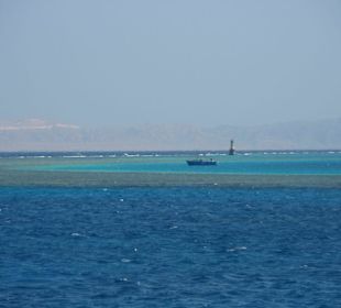 Blick auf die blaue Lagune