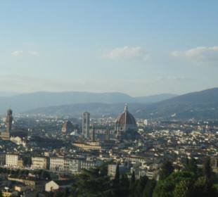 Panorama desde la Piazzale Michelangelo